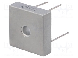 Single-phase bridge rectifier; Urmax:400V; If:25A; Ifsm:400A