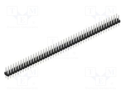 Connector: pin strips; pin header; male; PIN: 90; 2mm; THT; 2x45