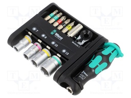 Kit: general purpose; hex key,Phillips,Pozidriv®,slot,Torx®