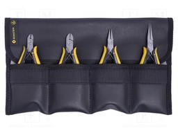 Kit: pliers; Pcs: 4; ESD