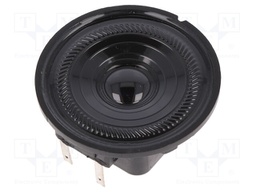 Loudspeaker; miniature,mylar,general purpose,waterproof; 2W