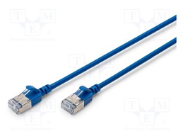 Patch cord; F/FTP; Cat: 6a; RJ45 plug,both sides; stranded; Cu