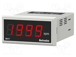 LED; Operating temp: -10÷50°C; Disp.height 1: 14mm; 100÷240VAC