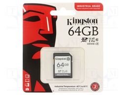 Memory card; microSDHC; R: 100MB/s; W: 80MB/s; Class 10 UHS I U3