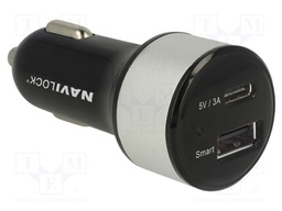 USB power supply; USB A socket,USB C socket; Sup.volt: 12÷24VDC