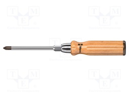 Screwdriver; Phillips; Size: PH4; for impact,assisted with a key