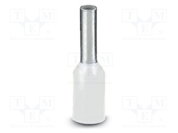 Tip: bootlace ferrule; insulated; copper; 0.75mm2; Bit len: 6mm