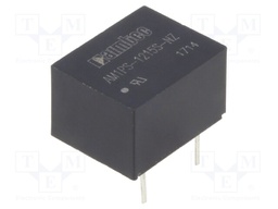 Converter: DC/DC; 1W; Uin: 10.8÷13.2V; 15VDC; Iout: 67mA; DIP8; 1.8g
