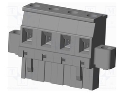 Connector: pluggable terminal block; plug; female; angled 90°
