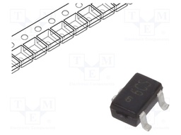 Transistor: NPN; bipolar; 45V; 0.5A; 200mW; SOT323