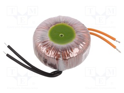 Transformer: toroidal; 100VA; 230VAC; 12V; 8.33A; 1.1kg; Ø: 92mm