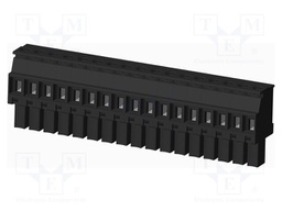 Connector: pluggable terminal block; plug; female; angled 90°