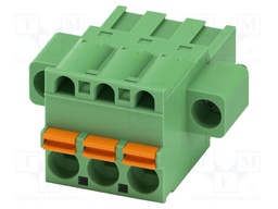 PCB connector, nominal cross section: 2.5 mm?, color: green,