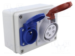 Electric switchboard; IP44; wall mount; Enclos.mat: ABS