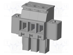Connector: pluggable terminal block; plug; female; angled 90°