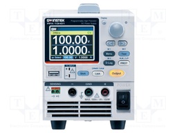 Power supply: programmable laboratory; Ch: 1; 100VDC; 1A; 100W