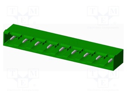 Connector: pluggable terminal block; socket; male; angled 90°
