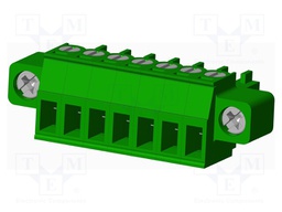 Connector: pluggable terminal block; plug; female; straight; 10A