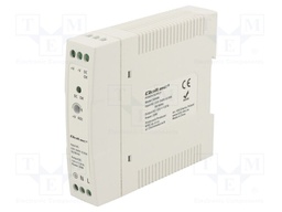 Power supply: switched-mode; 20W; 12VDC; 1.67A; 220÷240VAC; DIN