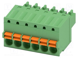 PCB connector, nominal cross section: 1.5 mm?, color: green,