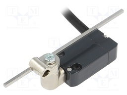 Limit switch; adjustable plunger, length R 19-116mm; NO + NC