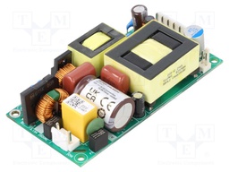AC/DC Open Frame Power Supply (PSU), ITE & Medical, 1 Output, 120 W, 180W @ 10CFM