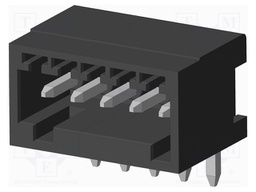 Connector: pluggable terminal block; socket; male; on PCBs