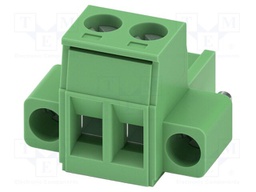 PCB connector, nominal cross section: 2.5 mm?, color: green,