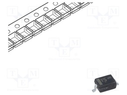 Diode: Zener; 0.3W; 3.3V; SMD; reel,tape; SOD323; single diode