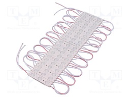 LED; red; 720mW; 14.4lm; IP67; 160°; No.of diodes: 3; -25÷60°C; 2835