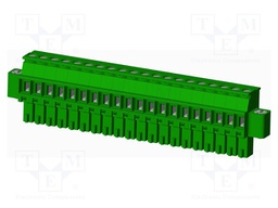 Connector: pluggable terminal block; plug; female; angled 90°