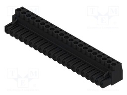 Pluggable terminal block