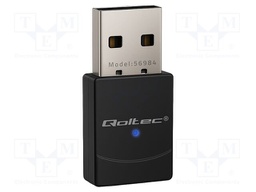 PC extension card: WiFi network; USB A plug; USB 2.0; black