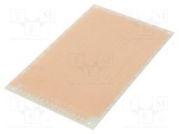 Board: universal; single sided,prototyping; W: 100mm; L: 160mm
