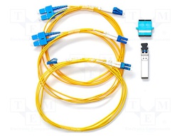 Set of cables and adapters