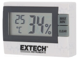 Thermo-hygrometer; -10÷60°C; Accur: ±1°C; 10÷99%RH