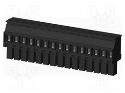 Connector: pluggable terminal block; plug; female; angled 90°