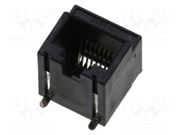 Socket; RJ45; PIN: 8; unshielded