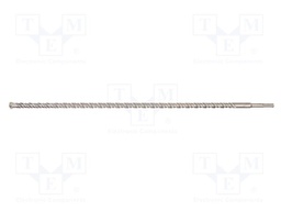 Drill bit; for concrete; Ø: 16mm; L: 600mm; cemented carbide