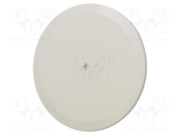 Cover; 82mm; snap-fastener; ABS; white; -25÷60°C