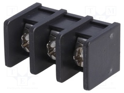 PCB terminal block; straight; 8.25mm; ways: 3; on PCBs; 4mm2; 20A