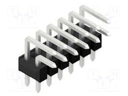 Connector: pin strips; pin header; male; PIN: 12; 2.54mm; THT; 2x6