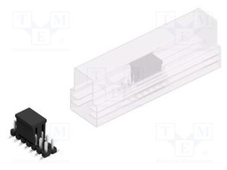 Connector: pin strips; pin header; male; PIN: 14; 2.54mm; SMT; 2x7