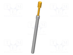 Test needle; Operational spring compression: 4mm; 5A; Ø: 2mm; 0.8N