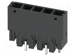 PCB headers, nominal cross section: 4 mm2, color: black, nom
