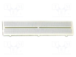 Board: universal; prototyping,solderless; 15x225x65mm
