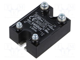 Relay: solid state; Ucntrl: 3÷30VDC; 12A; 12÷280VAC; -40÷100°C