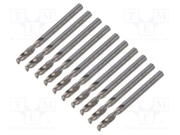 Drill bit; for metal; Ø: 4mm; L: 55mm; Working part len: 22mm; short