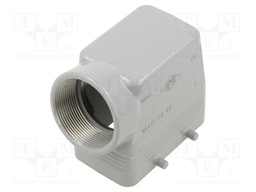Enclosure: for HDC connectors; C-TYPE; size 57.27; high; M40