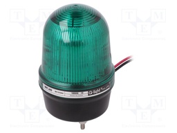 Signaller: lighting; green; Series: MFL; 10÷30VDC; IP65; Ø69x114mm